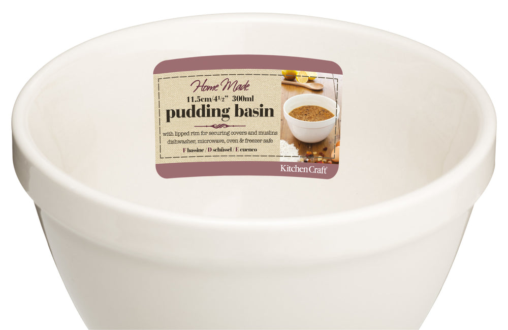 Home Made Stoneware Pudding Basin, 1.5L