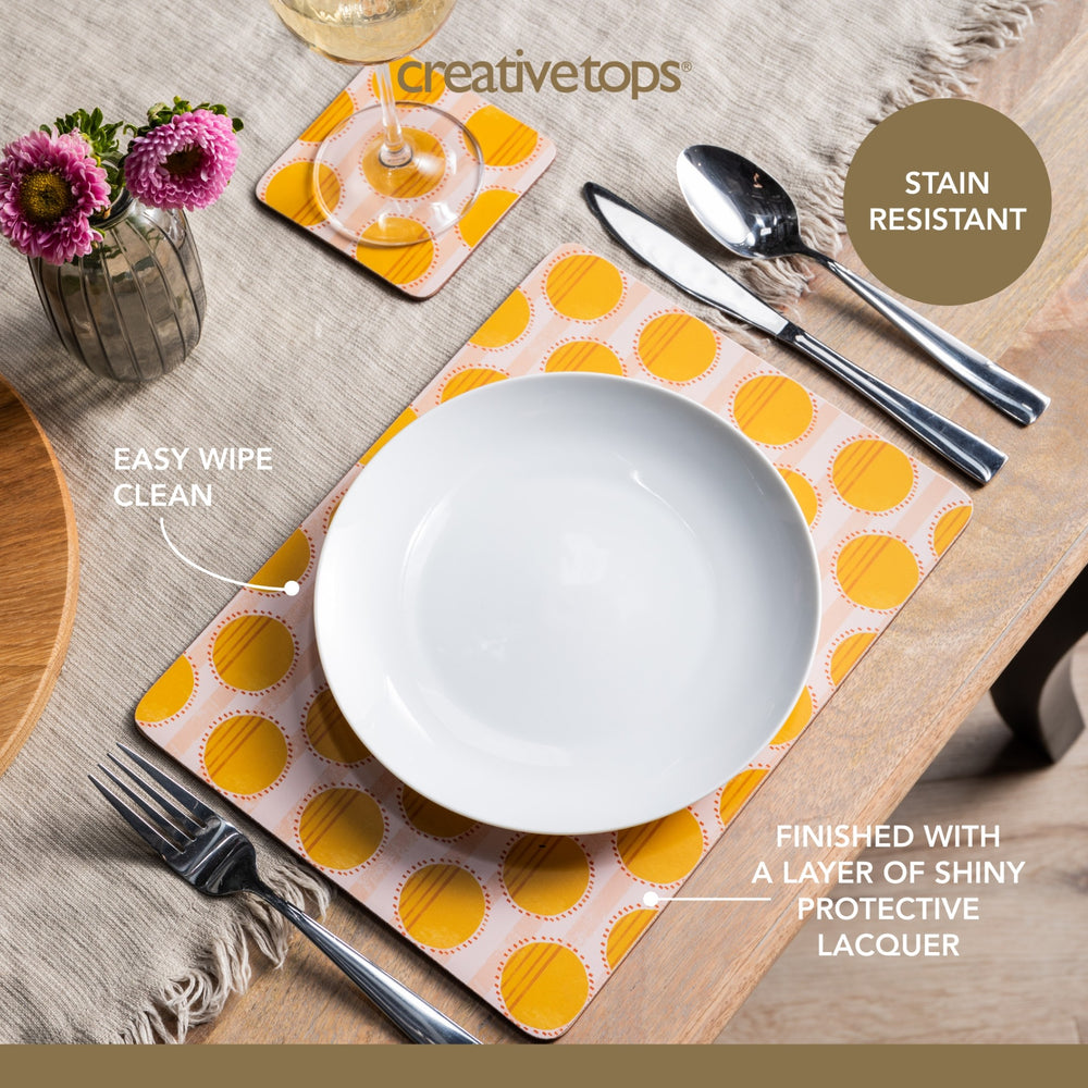 Creative Tops 'Spots' Set of 4 Standard Placemats