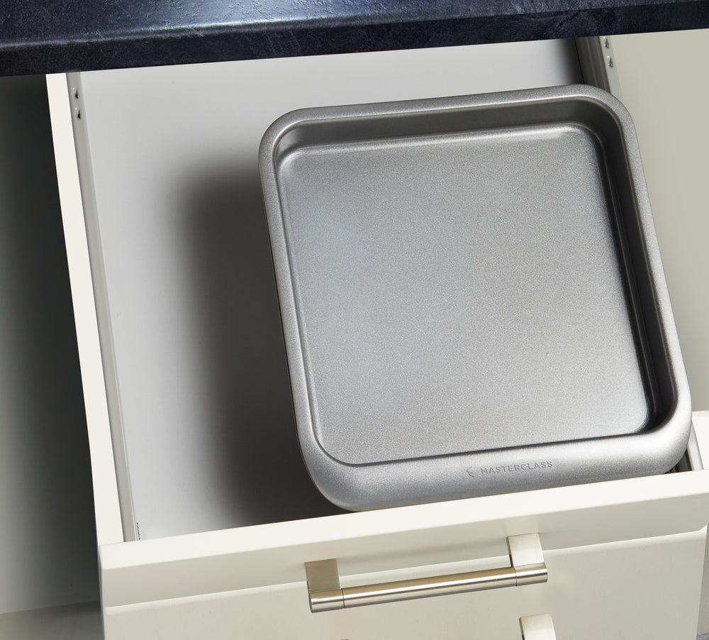 MasterClass Smart Space Stacking Seven Piece Non-Stick Roasting, Baking & Pastry Set