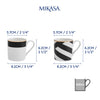 Mikasa Luxe Deco China Mugs, Set of 4, 380ml image 7