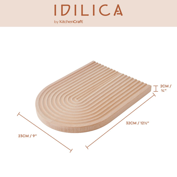 KitchenCraft Idilica Beechwood Reversible Chopping Board, 23x32cm image 7