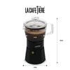 La Cafetière Verona Glass Espresso Maker - 6 Cup, Black