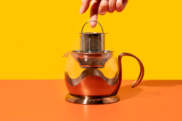 La Cafetière Izmir 660ml Glass Teapot with Infuser - Copper image 7