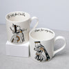 Victoria And Albert Alice In Wonderland Set of 2 His And Hers Can Mugs image 2
