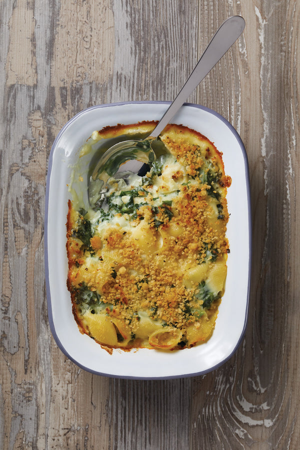 Living Nostalgia Enamel Oblong Pie Dish, 22cm image 5