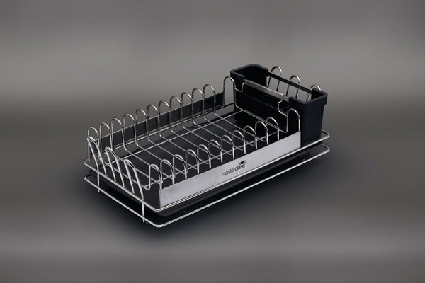 MasterClass Compact Stainless Steel Dish Drainer image 2