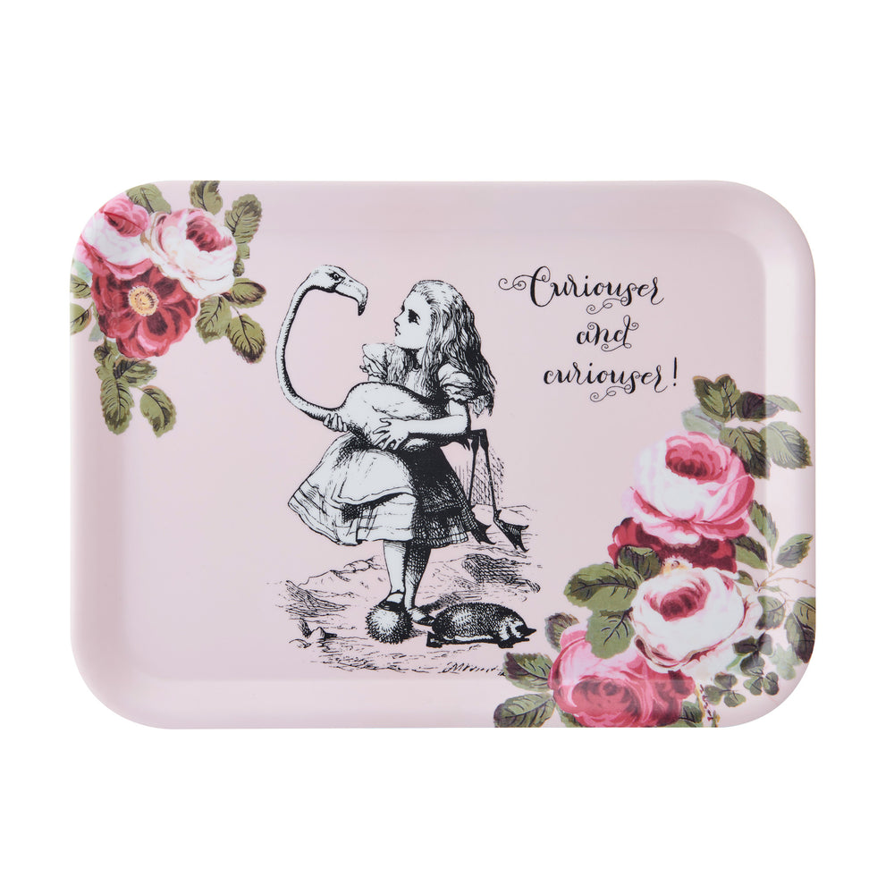 Mikasa and the V&A Alice In Wonderland Large Rectangle Tray image 1