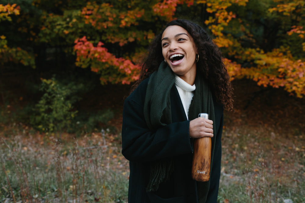 S'well Teakwood Drinks Bottle, 500ml