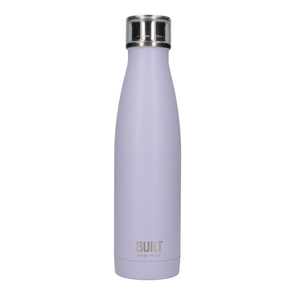BUILT Hydration Set with Two 500 ml Double Walled Stainless Steel Water Bottle - Pink and Lavender image 4