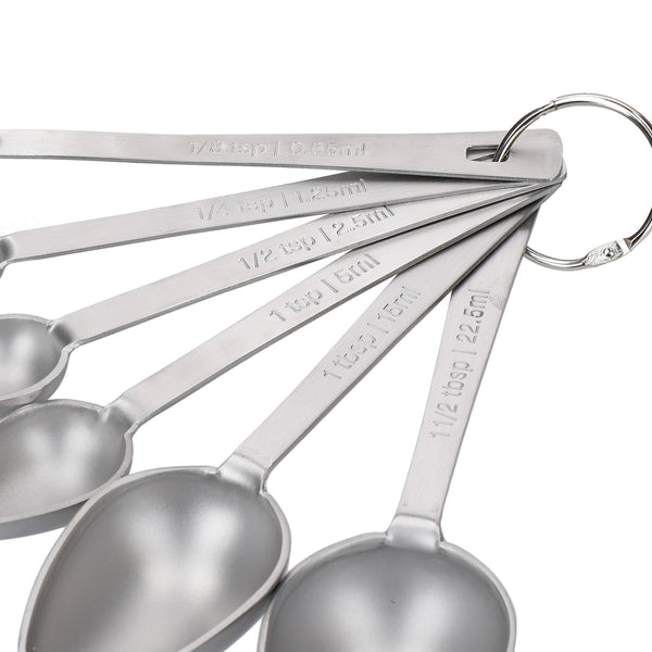 MasterClass Stainless Steel Measuring Spoon Set - 6 Pieces image 9