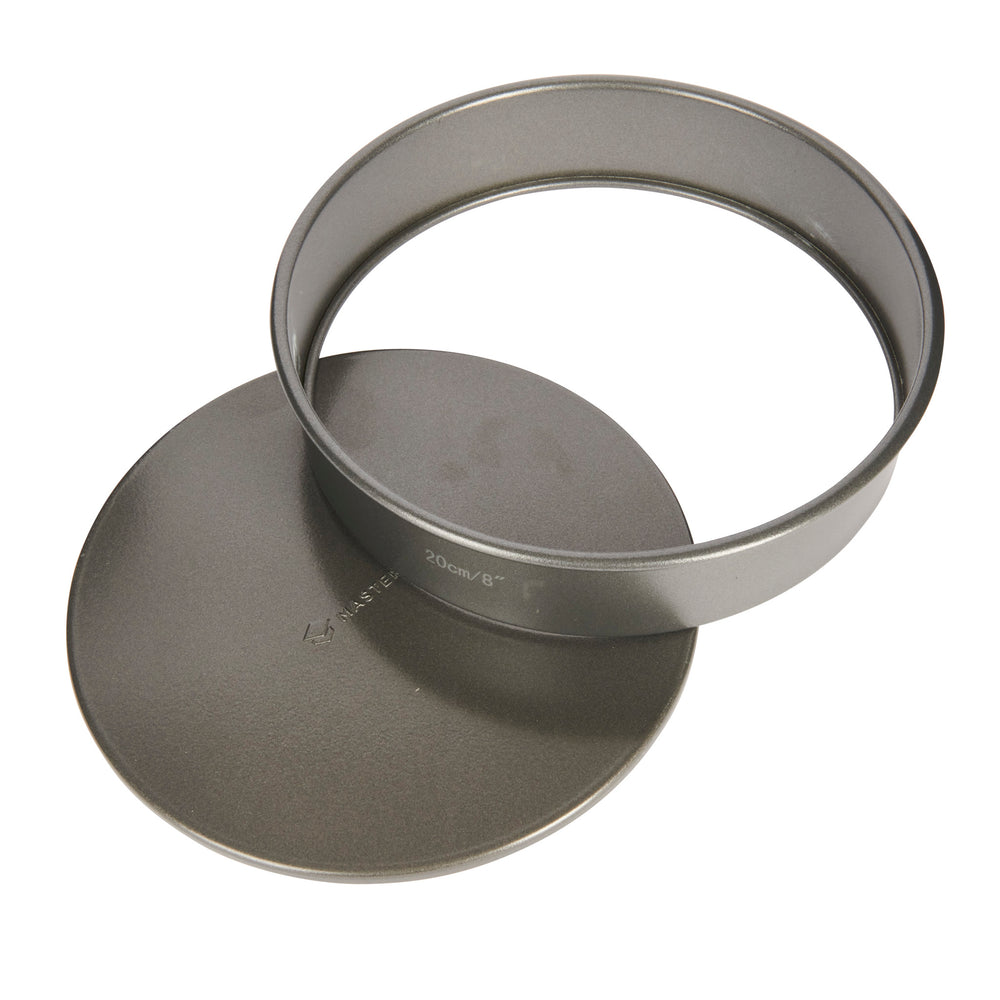 Set of 2 MasterClass Non-Stick 20cm Loose Base Sandwich Pans