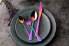 Mikasa Iridescent Cutlery Set in Gift Box, Stainless Steel, 16 Pieces (Service for 4) image 5