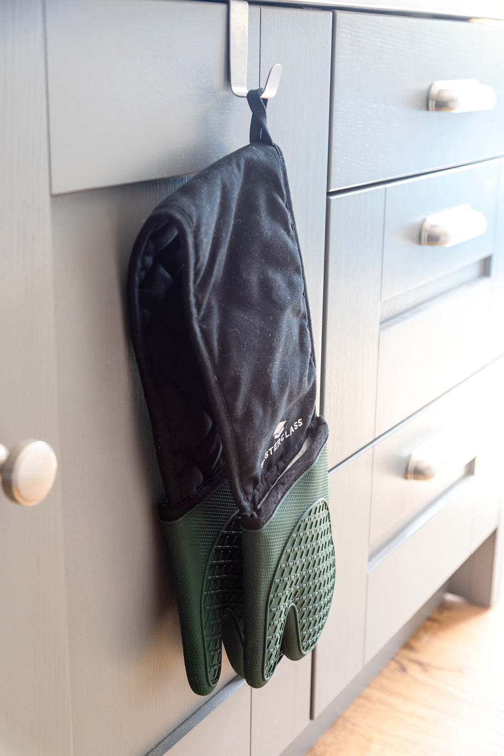 MasterClass Silicone Double Oven Glove, Green