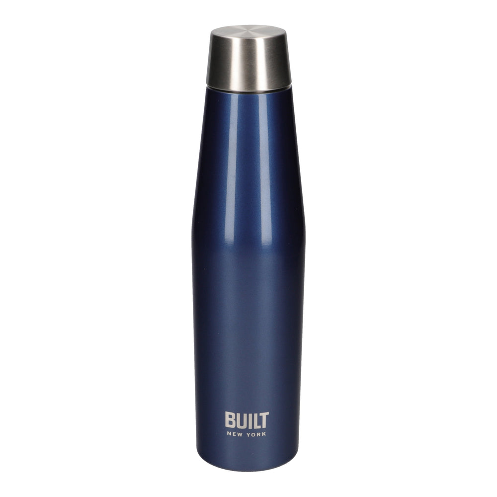 2pc On-The-Go Lunch Set with 540ml Midnight Blue Stainless Steel Perfect Seal Hydration Bottle and 7.2L Puffer Lunch Tote Bag