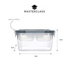 MasterClass Eco Snap Lunch Box with Removable Divider - 800 ml image 8
