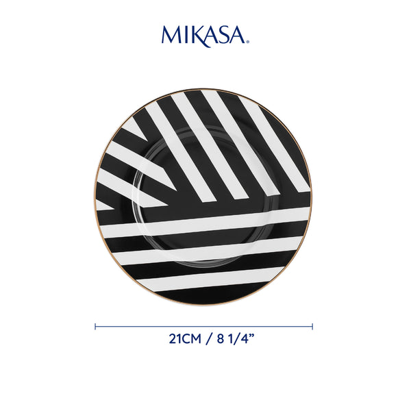 Mikasa Luxe Deco China Side Plates, Set of 4, 21cm image 7