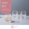 Mikasa Treviso Crystal Stemless Wine Glasses, Set of 4, 350ml image 7