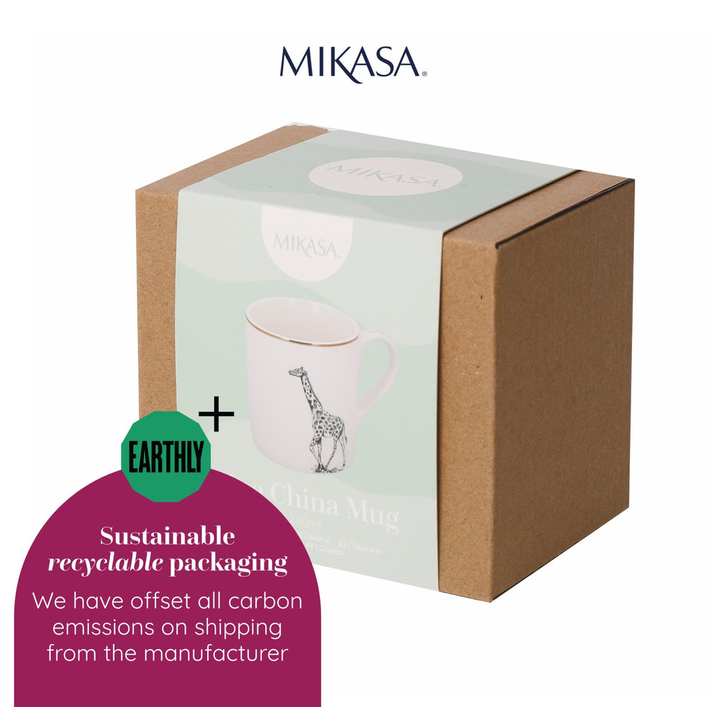 Mikasa Lobster Straight-Sided Porcelain Mug, 280ml