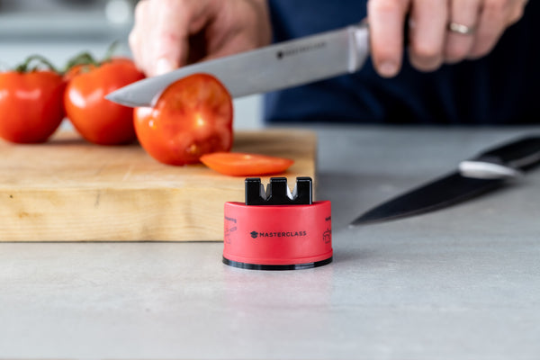 MasterClass Smart Sharp Dual Knife Sharpener, Red image 4