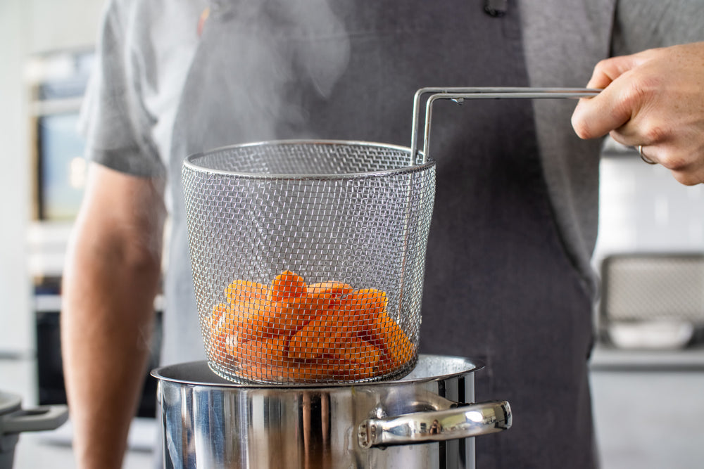 KitchenCraft Tinned Blanching Basket