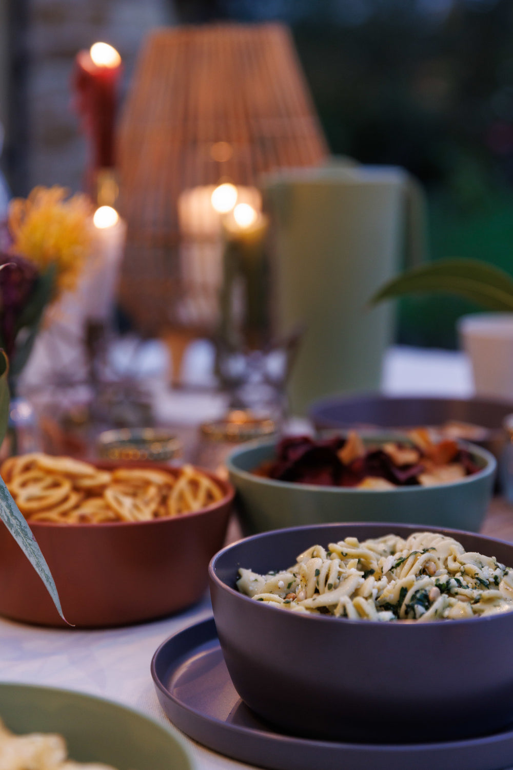 Mikasa Summer Set of 4 Recycled Plastic 16cm Bowls