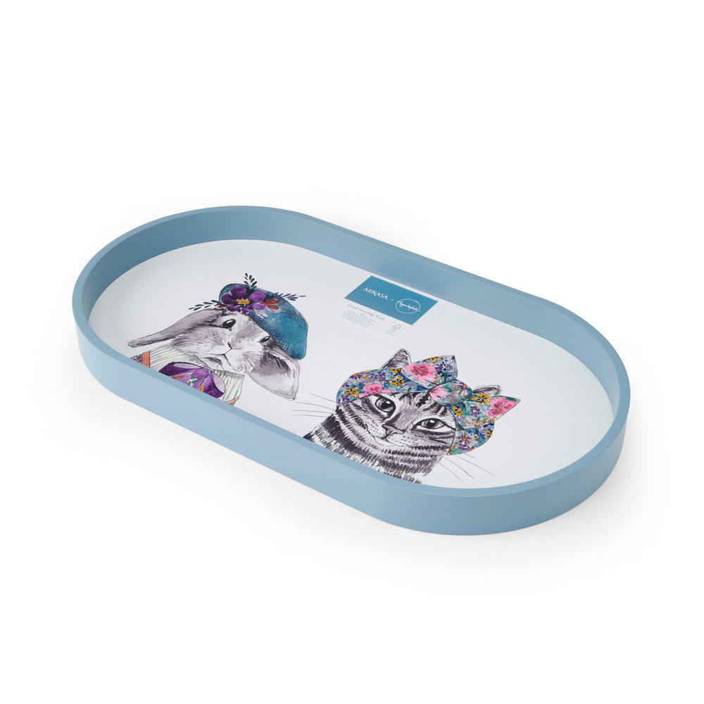 Mikasa x Tipperleyhill Oval Serving Tray, 38cm