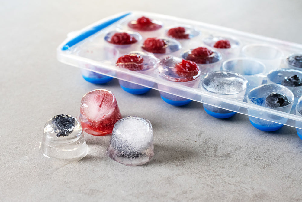Colourworks Blue Pop Out Flexible Ice Cube Tray