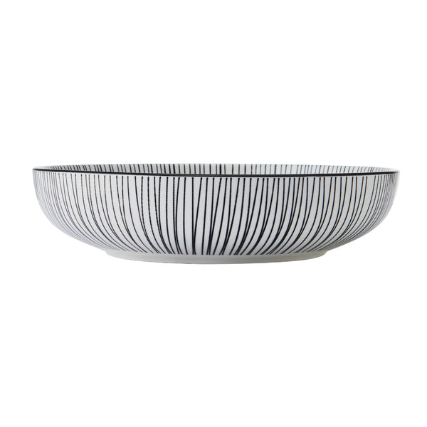 Mikasa Black Stripe Stoneware Bowl, 21 cm image 3