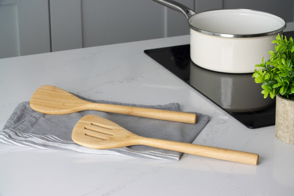 KitchenAid  Slotted Bamboo Turner image 5