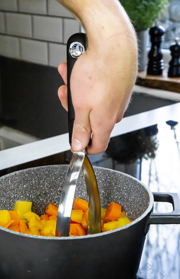 MasterClass Soft Grip Stainless Steel Masher image 6