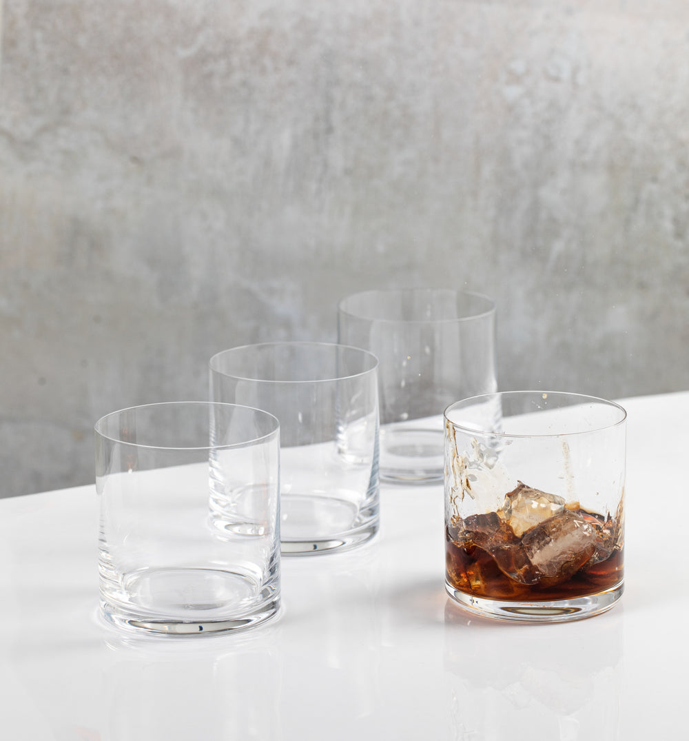Mikasa Julie Set Of 4 15Oz Double Old Fashioned Drinking Glasses