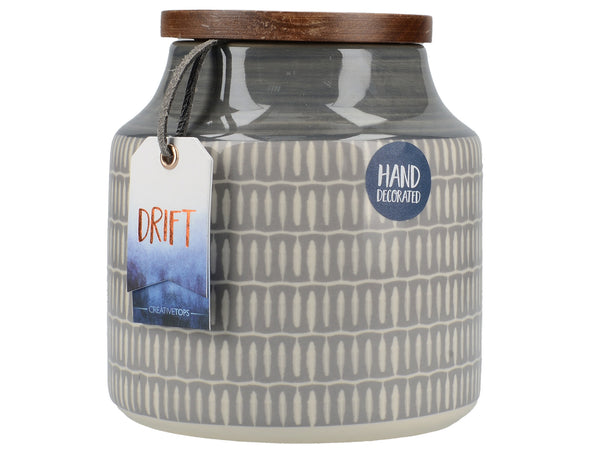 Mikasa Drift Storage Jar Grey image 4