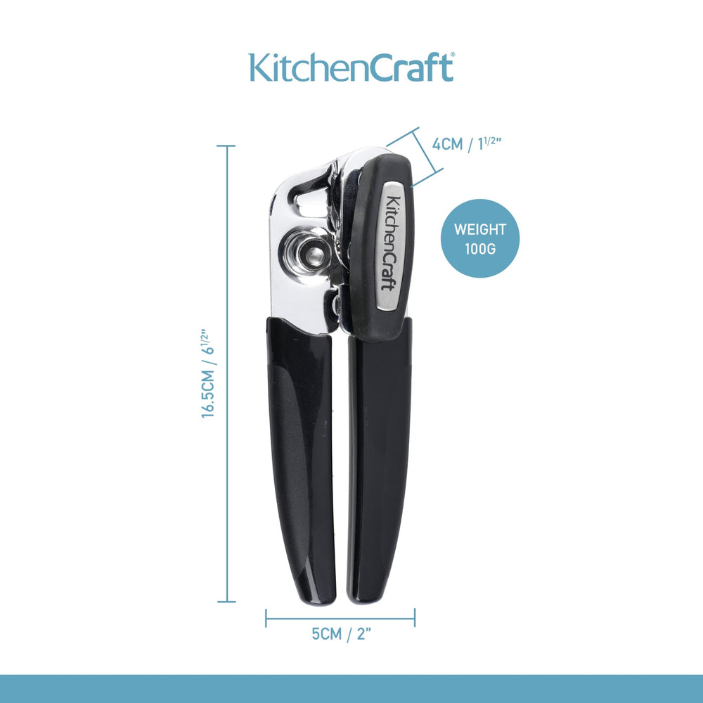 KitchenCraft 2-in-1 Stainless Steel Can Opener / Bottle Top Remover