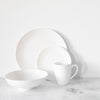 16pc White Porcelain Dining Set with 4x 27.5cm Dinner Plates, 4x 19cm Side Plates, 4x 20cm Bowls and 4x 330ml Mugs image 2