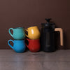 5pc French Press Coffee Set with Black 3-Cup Cafetière and Four Mysa Ceramic Espresso Cups image 2