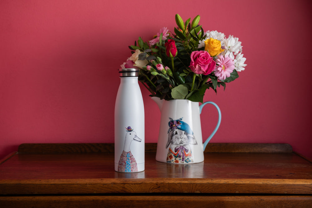 Mikasa Tipperleyhill Duck Stainless Steel Water Bottle, 500 ML