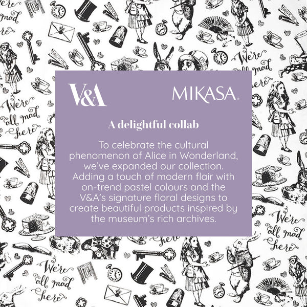 Mikasa and the V&A Alice In Wonderland Melamine Sandwich Tray, 12’’ image 11