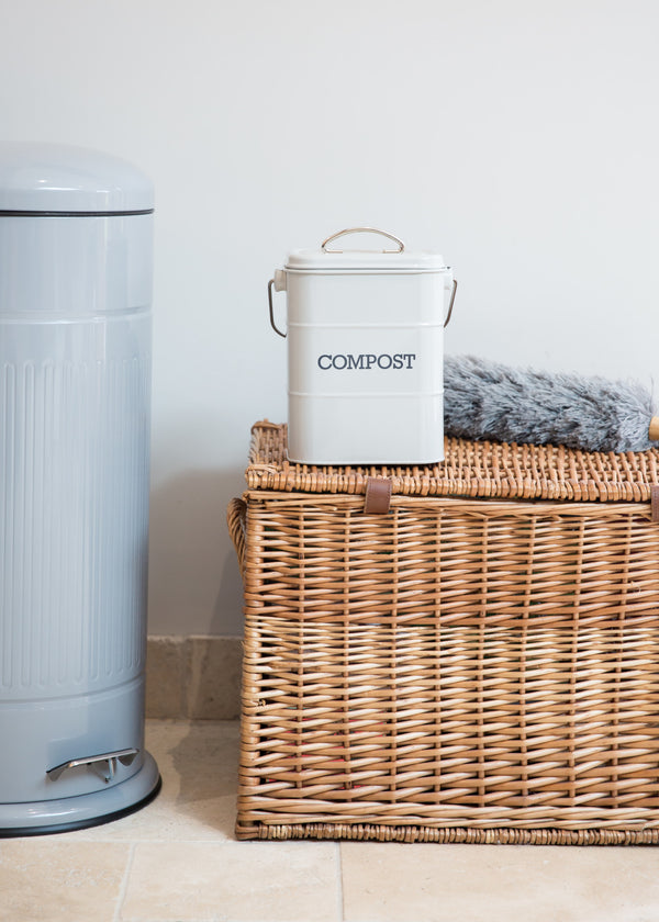 Living Nostalgia French Grey Compost Bin image 6