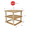 Copco Bamboo 3-Tier Kitchen Corner Storage Shelf image 8