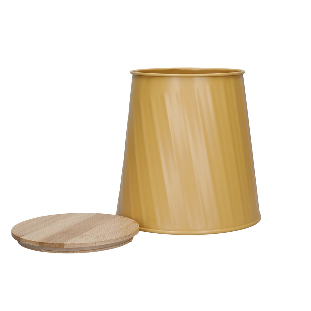 KitchenCraft Storage Canisters - 1.3 L, Yellow, Set of 3