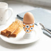 KitchenCraft Retro Flower Spot Porcelain Egg Cup image 2