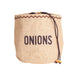 Natural Elements Onion Jute Sack