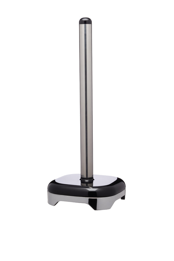 2pc Midnight Black Storage Set including 17.5cm Kitchen Towel Holder and Sink Tidy image 3