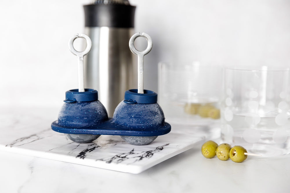 BarCraft Swizzle Ice Mould - Blue