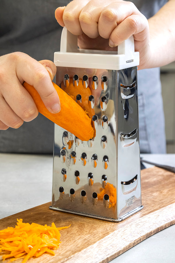 KitchenCraft Stainless Steel 20cm Four Sided Box Grater image 5