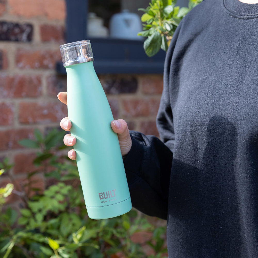 Built 500ml Double Walled Stainless Steel Water Bottle Mint