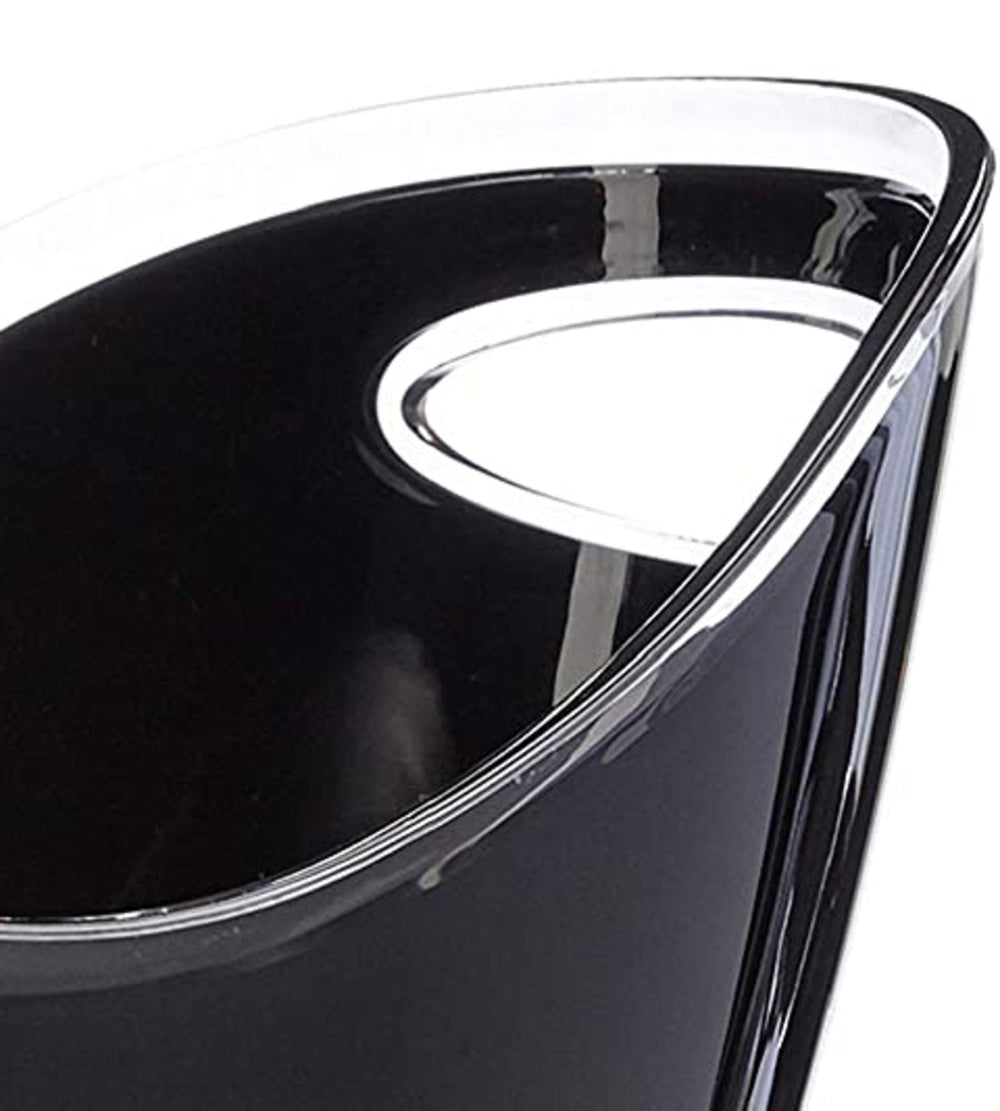 BarCraft Black Acrylic Drinks Pail / Cooler