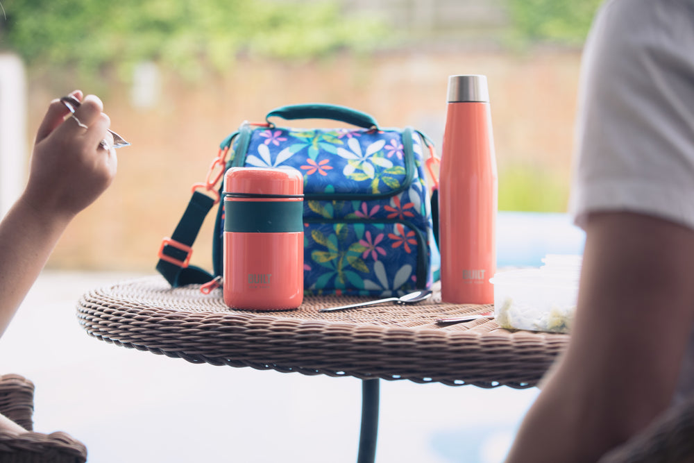 Built Perfect Seal 540ml Orange Hydration Bottle