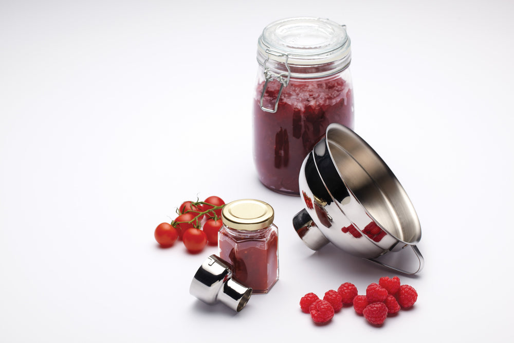 Home Made Stainless Steel Adjustable Jam Funnel