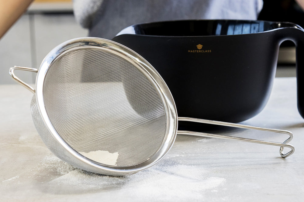 KitchenCraft Stainless Steel 18cm Fine Mesh Conical Sieve